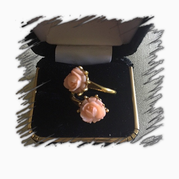 Vintage Jewelry - 🌹FINAL🌹ANTIQUE ROSE RING