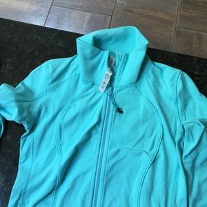 Lulu lemon athletics turquoise warmup jacket