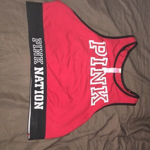 Vs pink sports bra size medium
