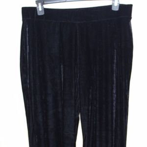 Velvet Bellbottom Pants
