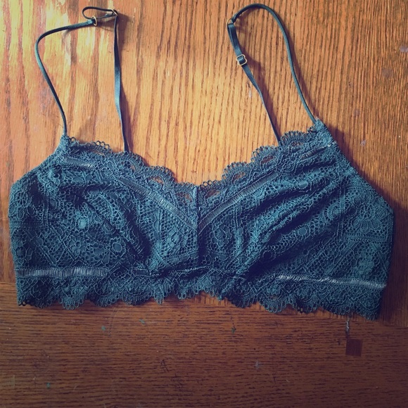 Emerald Colored Bralette from Urban Outfitters