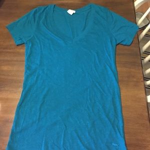 PINK dark teal shirt
