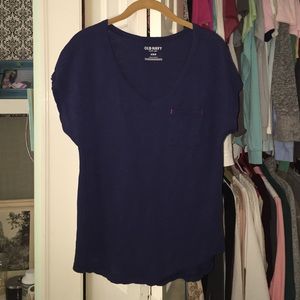 OLD NAVY ✨ Navy blue V-neck tshirt