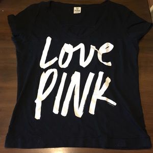 PINK black medium shirt