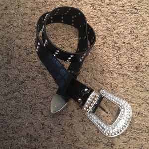 Bedazzled belt!