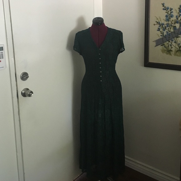 Vintage western lace dress