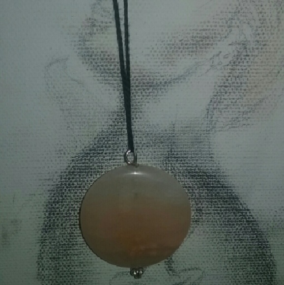 Sunset stone necklace