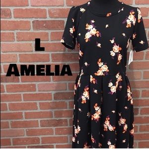LuLaRoe Amelia Dress in Size L