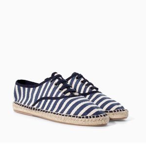 Zara Striped Espadrilles Zara Striped Espadrilles