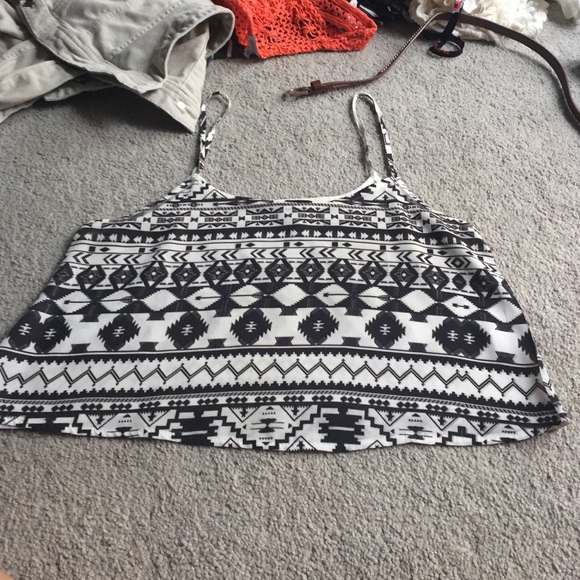 Cropped tank top