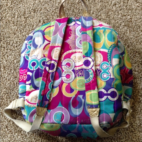 Coach poppy backpack