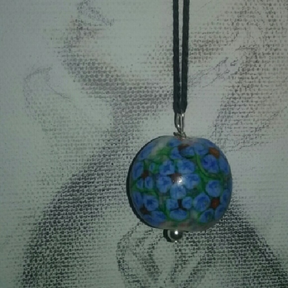 Japanese Tea Garden Stone Necklace