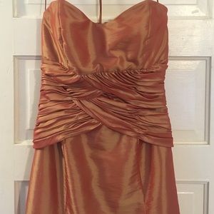 WORN ONCE orange formal