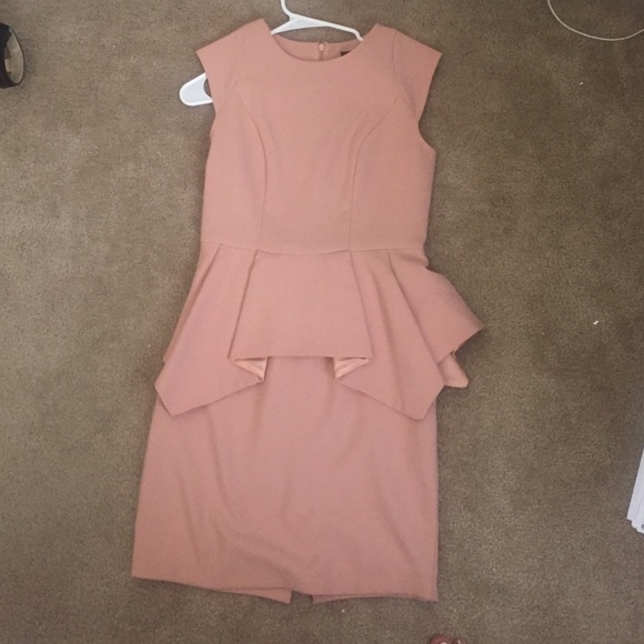 Soft pink dress