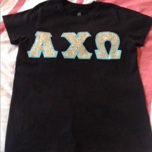 AXO Alpha Chi Omega Lettered Shirt