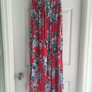 Floral maxi dress