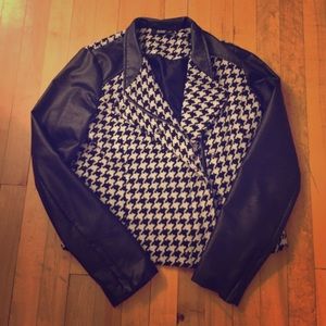 Clueless inspired leather jacket