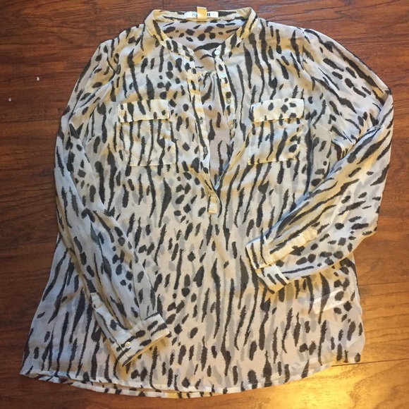 Sheer blouse