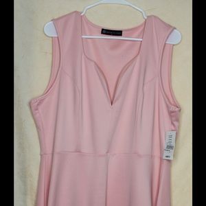 Light Pint A Line Dress