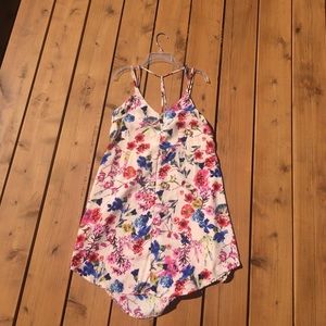 Cute summer ASTR skinny strap dress.