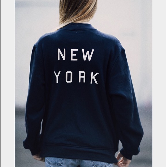 Brandy New York Bomber Jacket