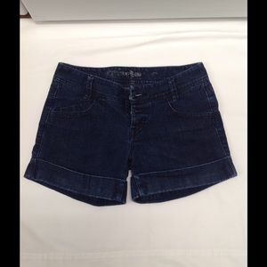 Express Jeans Shorts with Cuff