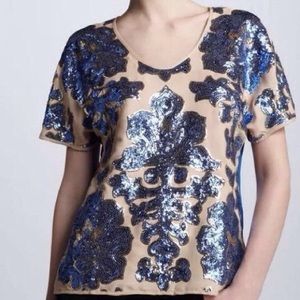 Tracy Reese Neimen Marcus Target Sequined Blouse