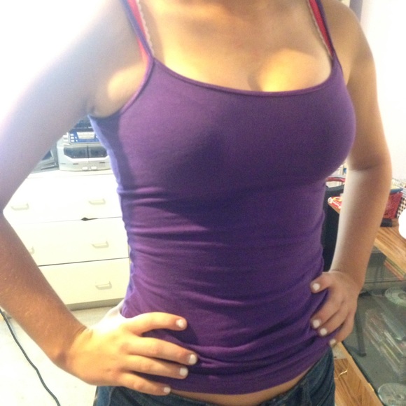 Purple camisole from Nordstrom