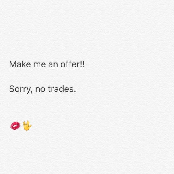 Make me an offer!