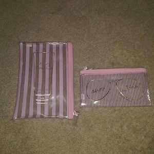 Victoria Secret pouches w/ mist