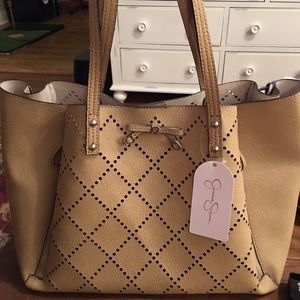 Jessica Simpson Lolita Perforated Tote