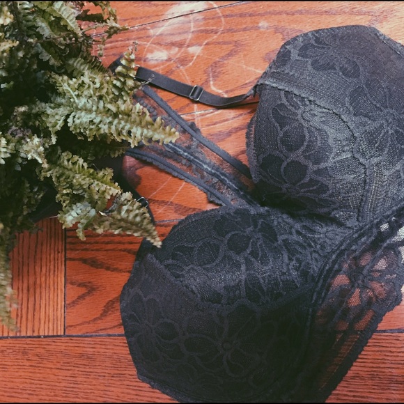 VS Lace Green Bralette