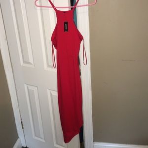Casual red dress .... NEVER WORN!!!!
