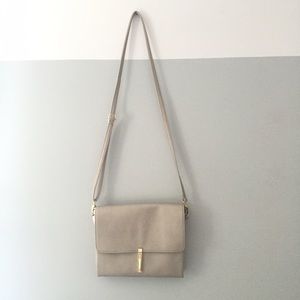 Merona crossbody light tan