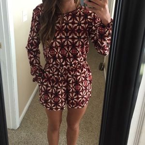 Long sleeve romper