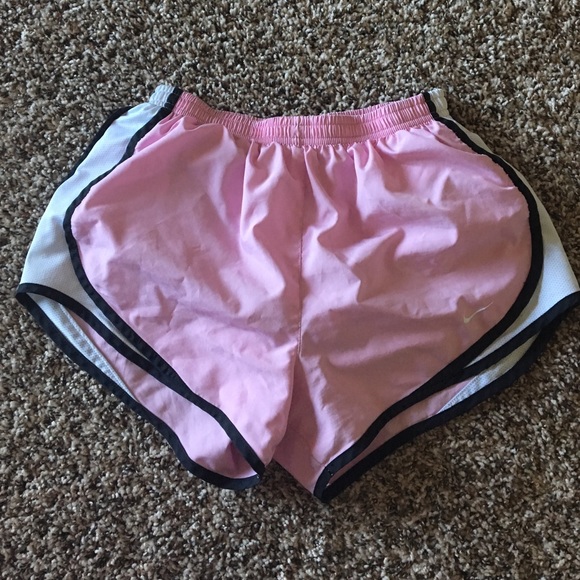 Pink nike shorts