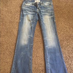 Big star boot cut jeans