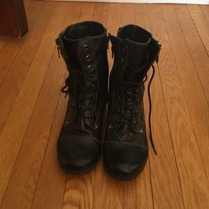 Guess combat boots