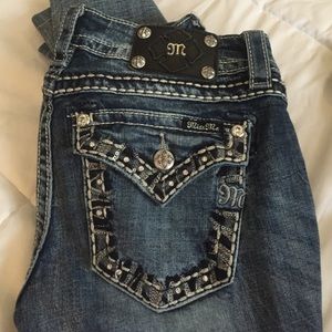 Boot cut miss me jeans