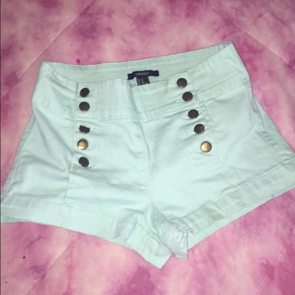 High waisted shorts