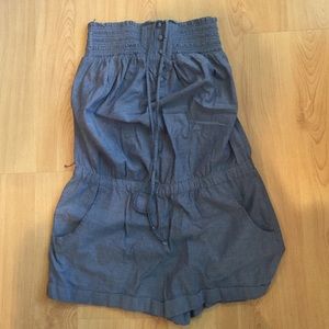 Jessica Simpson Faux Denim Romper