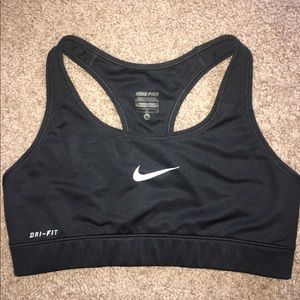 Black Nike Sports Bra