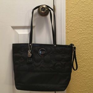 Authentic Coach bag. Black