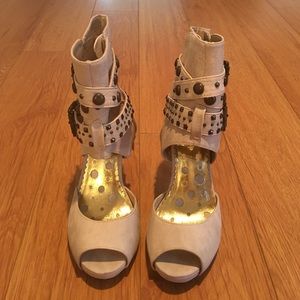 Not Rated studded sandals