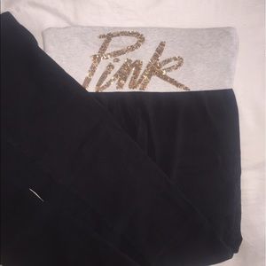 VS PINK bootcut yoga pants