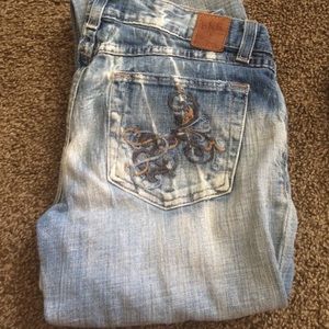 BKE flare/boot cut jeans