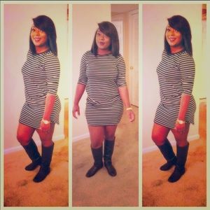 Black and White dress