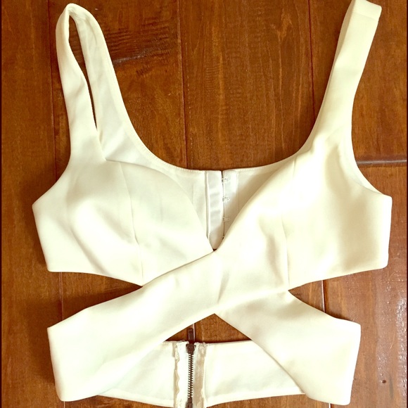 White festival/rave top!