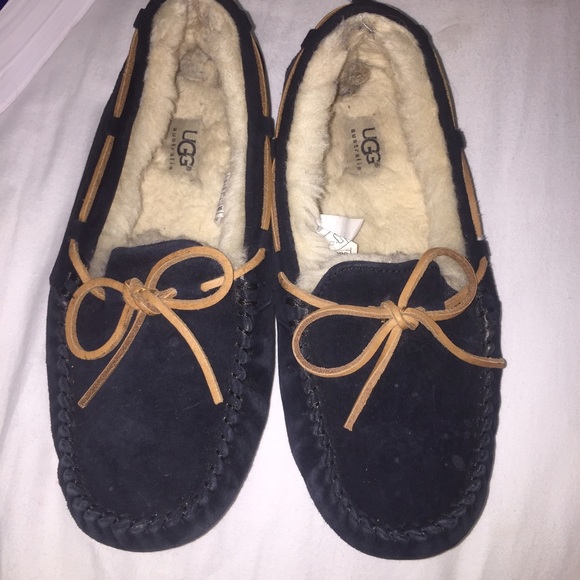 UGG Australia black moccasins!
