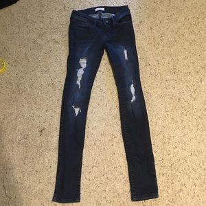 Pacsun Distressed Skinny Jeans